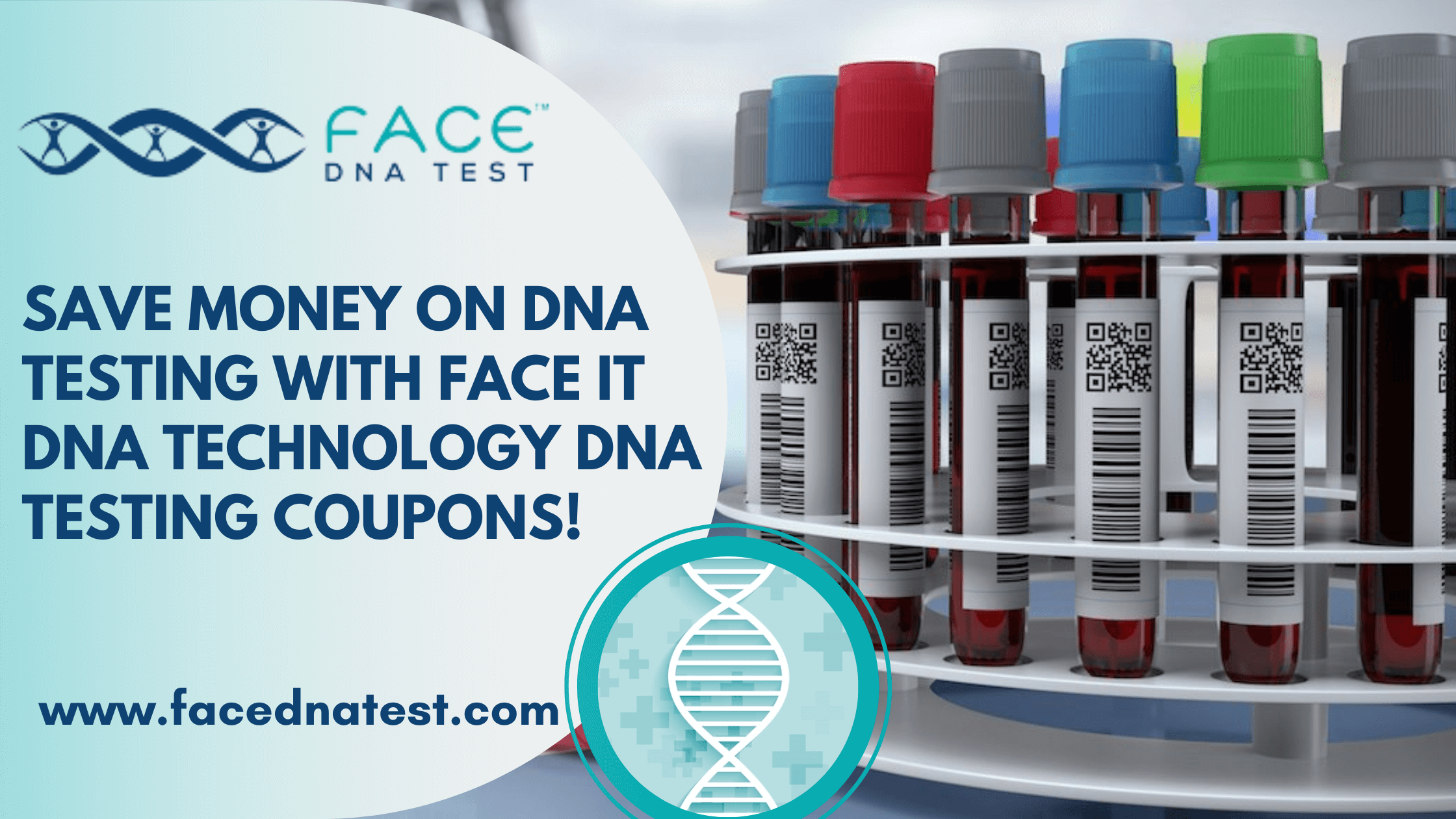 DNA Testing Coupons | Home DNA Kit Discount - Face DNA Test