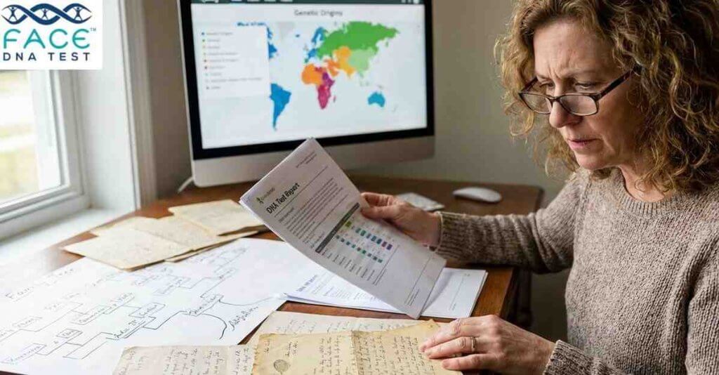 Research your family lineage with an ancestry DNA test by Face DNA lab