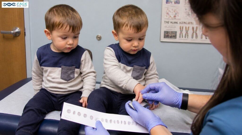 Do identical twins have the same fingerprints